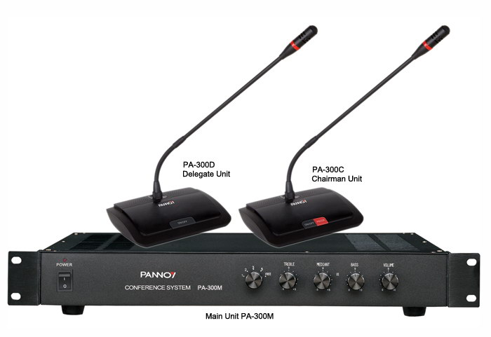 PA-300M/PA-300C/PA-300D Discussion Conference System