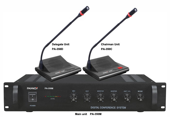 PA-350M/PA-350C/PA-350D Discussion Conference System