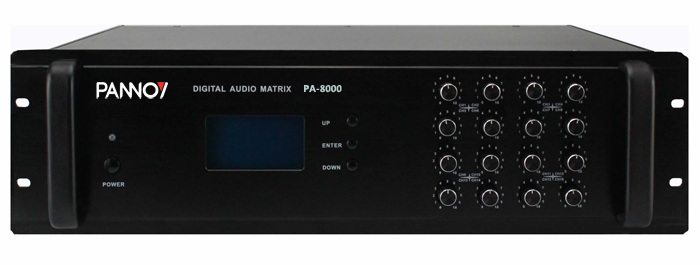 PA-8000 Digital Audio Matrix Controller