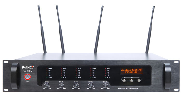 PA-800M UHF Wireless Conference Main Unit