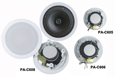 PA-C605/PA-C606/PA-C608 Ceiling Speaker