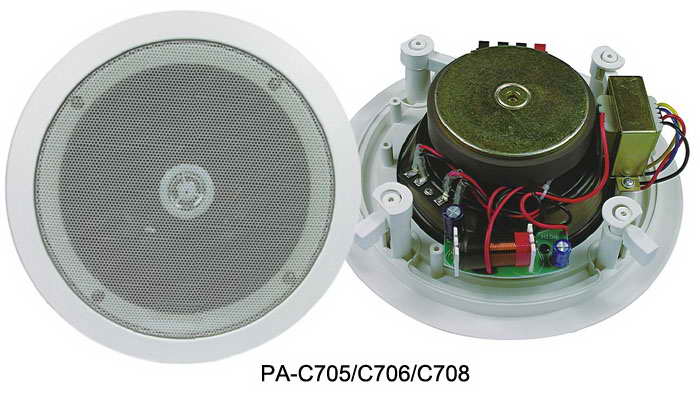 PA-C705/PA-C706/PA-C708 Ceiling Speaker