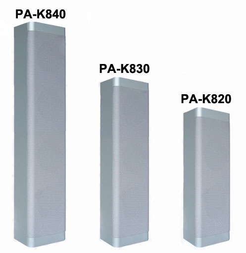 PA-K820/PA-K830/PA-K840 Indoor Column Speaker