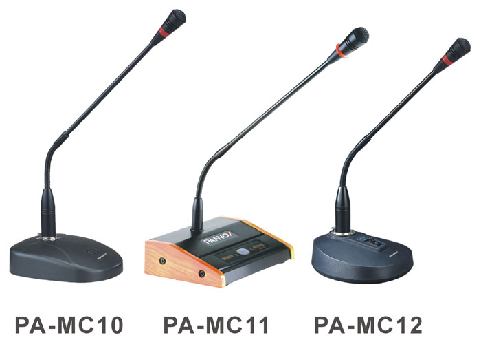 PA-MC10/PA-MC11/PA-MC12 Desktop Microphone