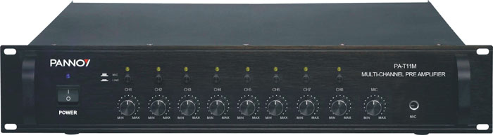 PA-T11M 8 Channel Pre Amplifier