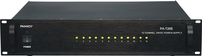 PA-T20S 12 Channel 24VDC Power Supply