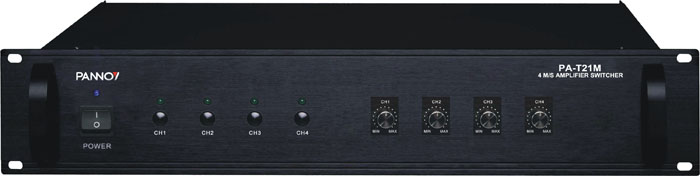PA-T21M 4 Main/4 Spare Amplifier Switcher
