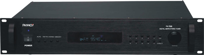 PA-T608 Digital AM/FM Stereo Tuner