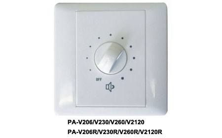 PA-V206/PA-V230/PA-V260/PA-V2120/PA-V206R...... Volume Controller