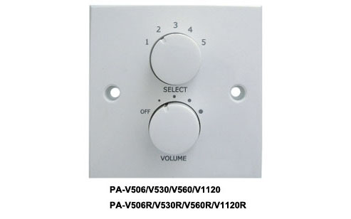 PA-V506/PA-V530/PA-V560/PA-V5120/PA-V506R...... Volume Controller